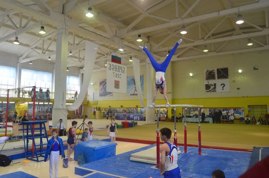 Соревнования по спортивной гимнастике «Юный динамовец – надежда России»