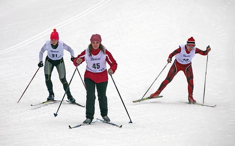 Соревнования по лыжным гонкам,  посвященные 95-летию Общества «Динамо»