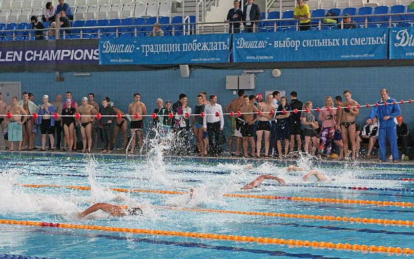 Соревнования по плаванию Спартакиады динамовских организаций 