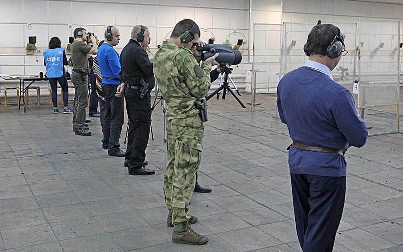 В Москве  прошли соревнования по стрельбе из БРСО среди руководящего состава