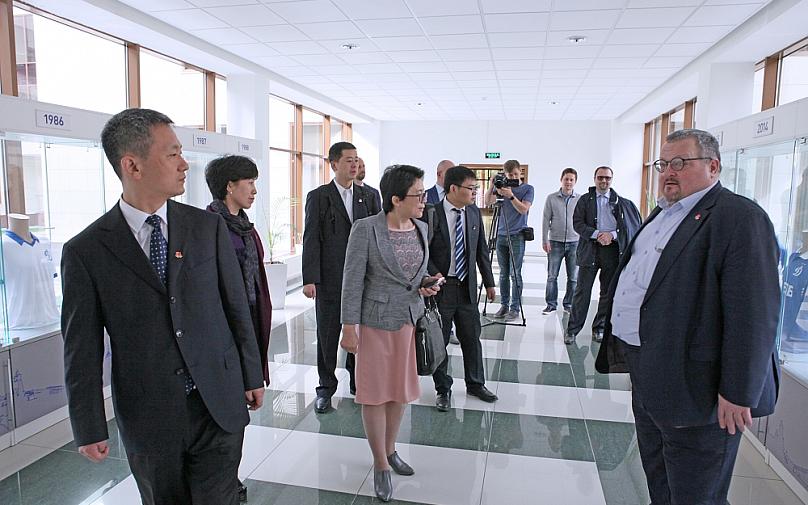 Рабочая встреча руководства Общества «Динамо» с китайской делегацией
