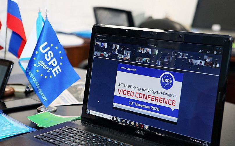 Конгресс Европейского полицейского спортивного союза (USPE) прошел в режиме видеоконференции