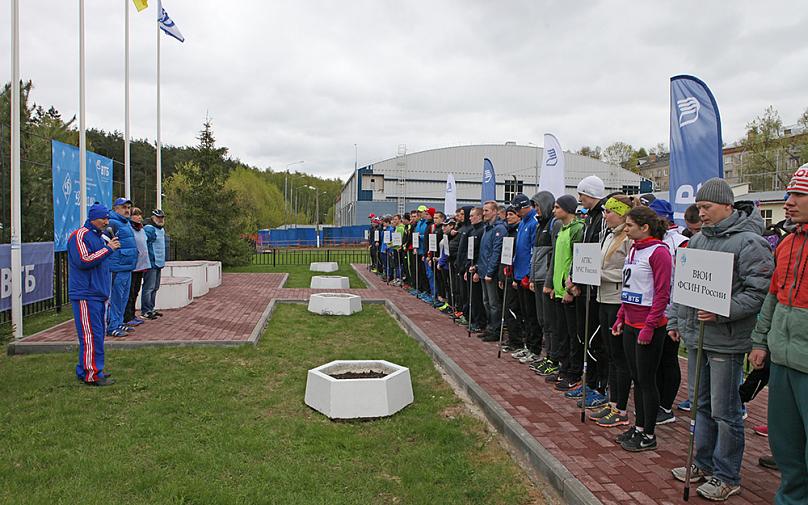 Соревнования по легкоатлетическому кроссу динамовских коллективов 