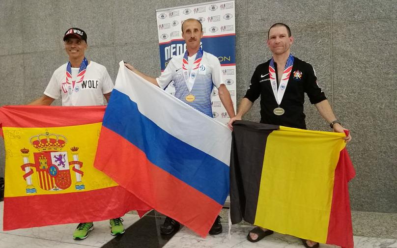 Российские спортсмены-динамовцы продолжают успешное выступление на Всемирных игр полицейских и пожарных