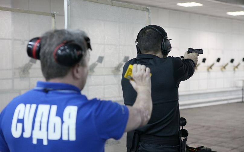 Соревнования по стрельбе из боевого ручного стрелкового оружия Спартакиады динамовских организаций