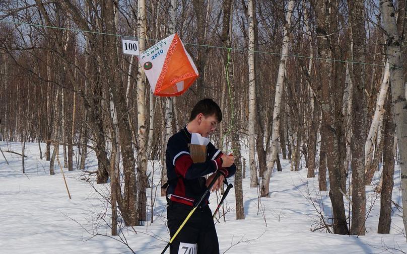 Открытое личное первенство Сахалинской региональной организации «Динамо» по спортивному ориентированию на лыжах (28 марта 2015 г.)