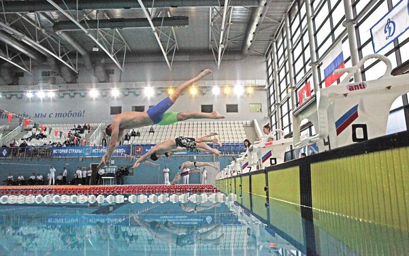В Москве завершились Всероссийские соревнования Общества «Динамо» по плаванию