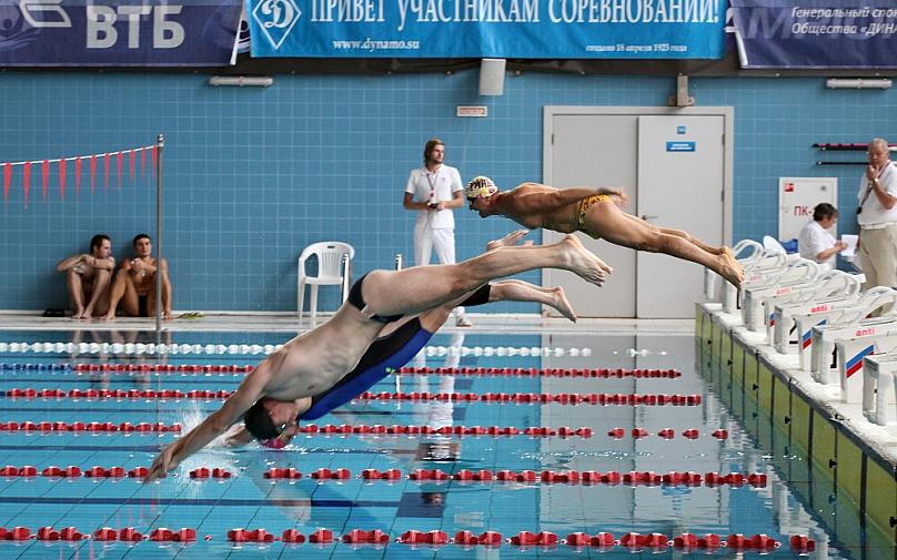 Соревнования по плаванию Спартакиады динамовских организаций 
