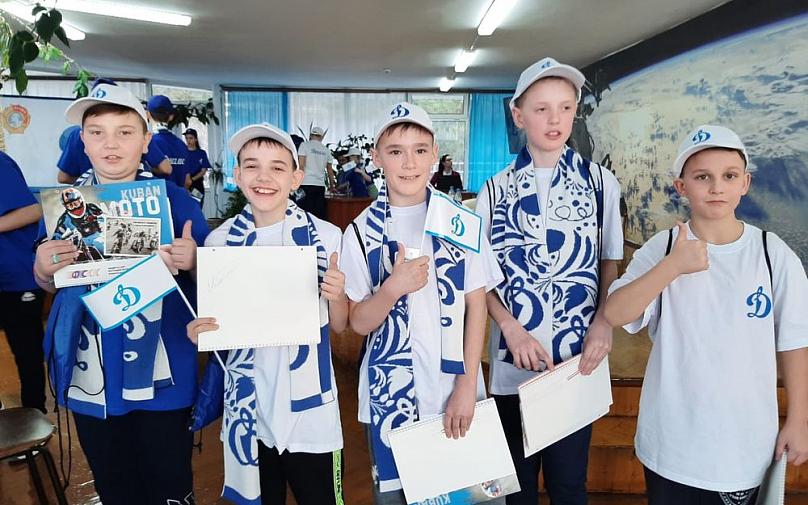 В ВДЦ «Орленок» прошли тематические мотивационные встречи для детей, представителей Общества «Динамо»