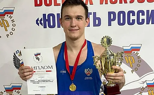 Курский динамовец завоевал золото на всероссийских соревнованиях по боксу в Ставропольском крае 