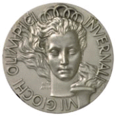 VII Зимние Олимпийские игры - Серебряная медаль