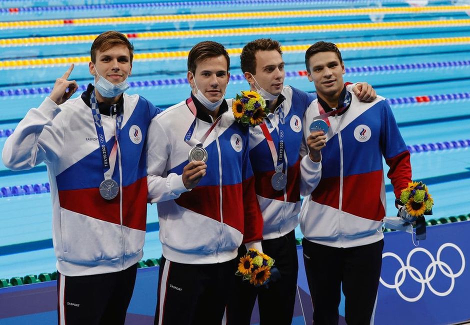 Евгений Рылов — серебряный призер в составе мужской эстафеты 4 х 200 метров вольным стилем на Олимпийских играх в Токио