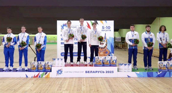 Динамовец Евгений Потапов завоевал золото и бронзу по пулевой стрельбе на II Играх стран СНГ