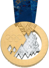 XXII Зимние Олимпийские игры - Золотая медаль