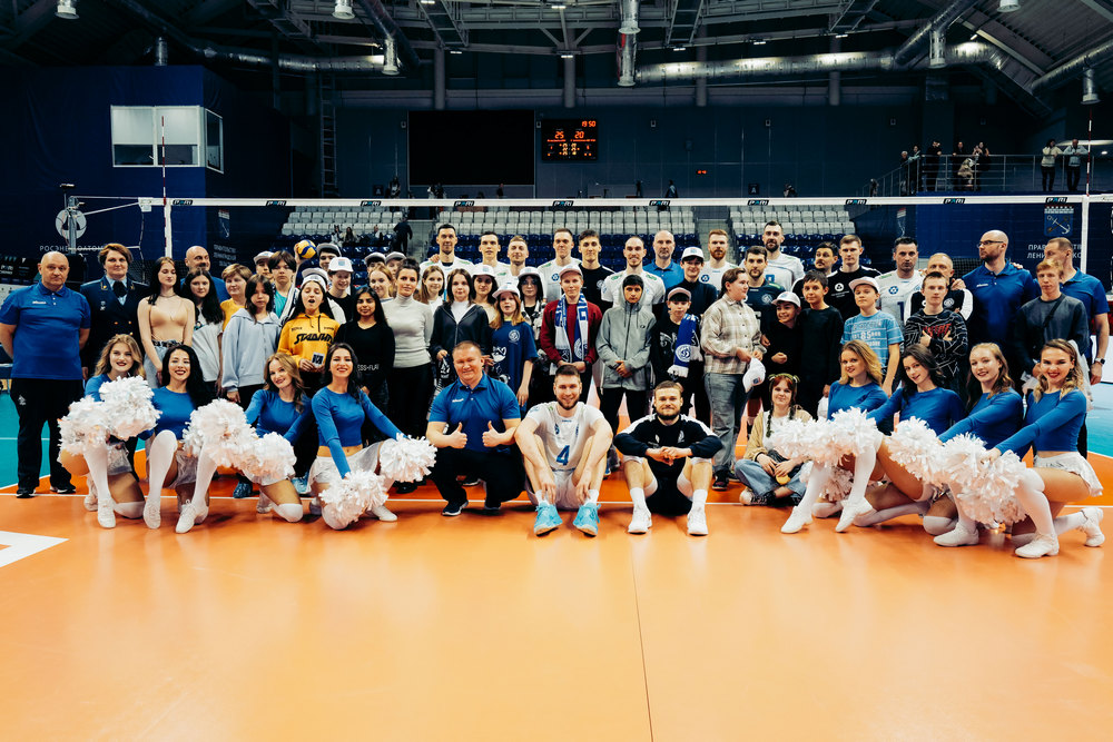 Волейболисты «Динамо-ЛО» и прокуратура Ленинградской области провели встречу с детьми в рамках проекта «Открытый диалог»