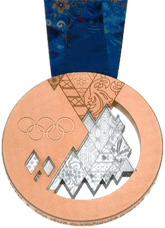 XXII Зимние Олимпийские игры - Бронзовая медаль
