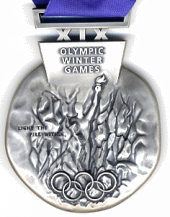 XIX Зимние Олимпийские игры - Серебряная медаль