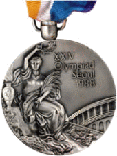 XXIV Летние Олимпийские игры - Серебряная медаль