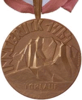 IX Зимние Олимпийские игры - Бронзовая медаль