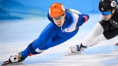 Динамовец Семен Елистратов выиграл бронзу в шорт-треке на дистанции 1500 метров на Олимпийских играх в Пекине