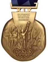 XIX Зимние Олимпийские игры - Золотая медаль