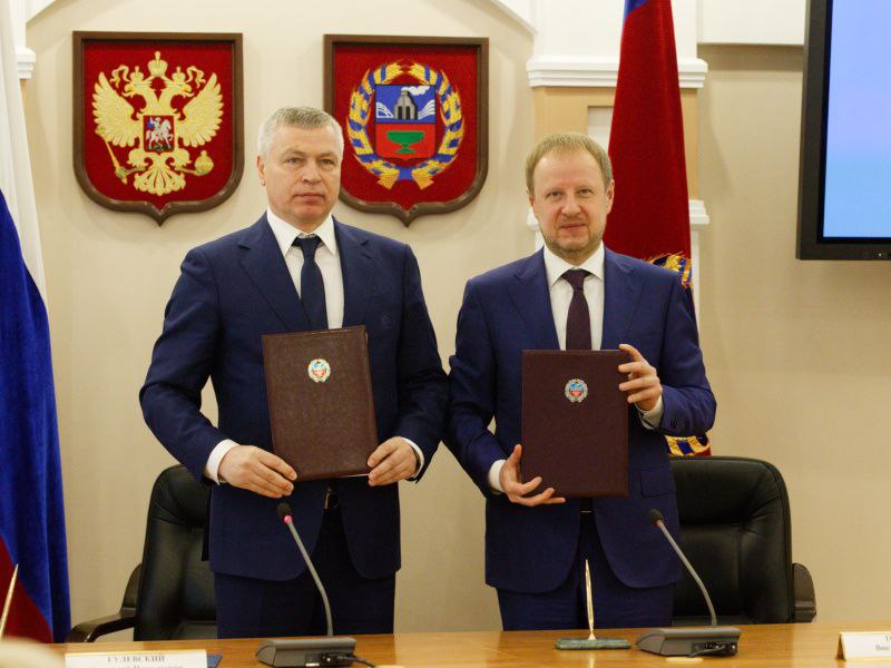 Правительство Алтайского края и Общество «Динамо» подписали соглашение о сотрудничестве