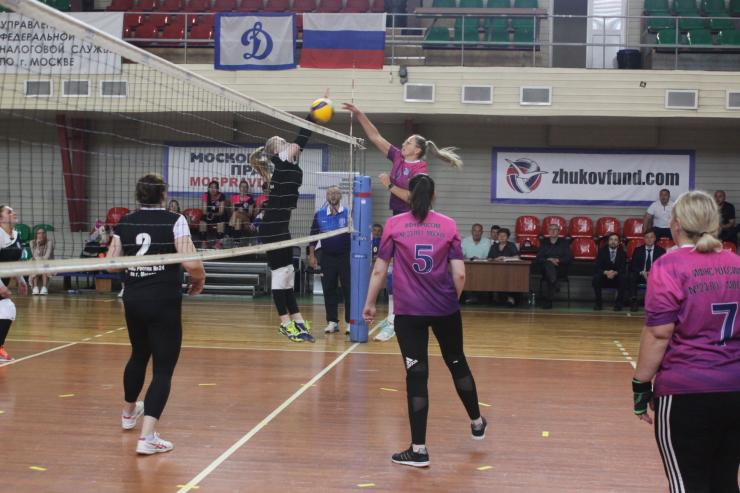 Коллектив ИФНС № 24 — чемпионы по волейболу среди налоговиков 