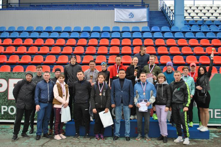 В Оренбурге прошли динамовские соревнования по легкой атлетике