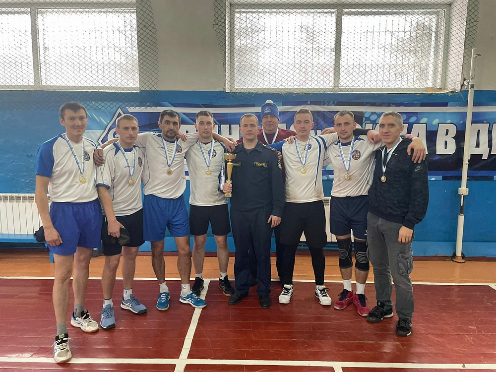 В Горно-Алтайске прошли динамовские соревнования по волейболу
