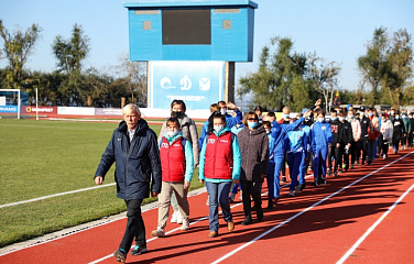 Во Владивостоке открыли легкоатлетическое ядро «Динамо»