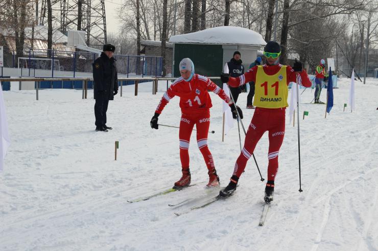 В Кирове прошел чемпионат «Динамо» по лыжным гонкам