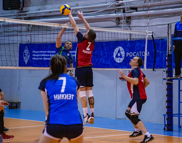 В Москве завершились соревнования по волейболу РОО «Динамо» № 22