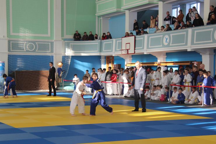 В Магадане представители спортивного общества «Динамо» провели турнир по дзюдо