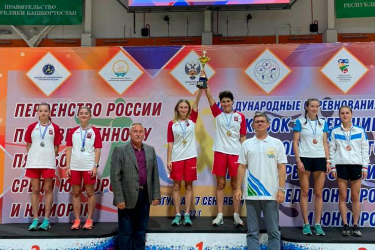 Динамовцы завоевали золото и серебро на первенство России по современному пятиборью