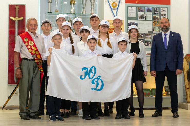 В Саратове состоялся торжественный прием в коллектив «Юный динамовец»