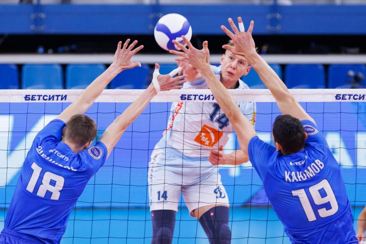 Московское «Динамо» разгромило «Динамо-ЛО» и выиграло первый тур Кубка Столетия по волейболу 