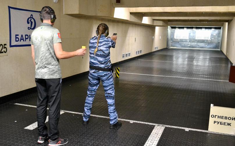 В Барнауле состоялись соревнования по стрельбе из боевого ручного стрелкового оружия в зачет краевой Спартакиады «Динамо»