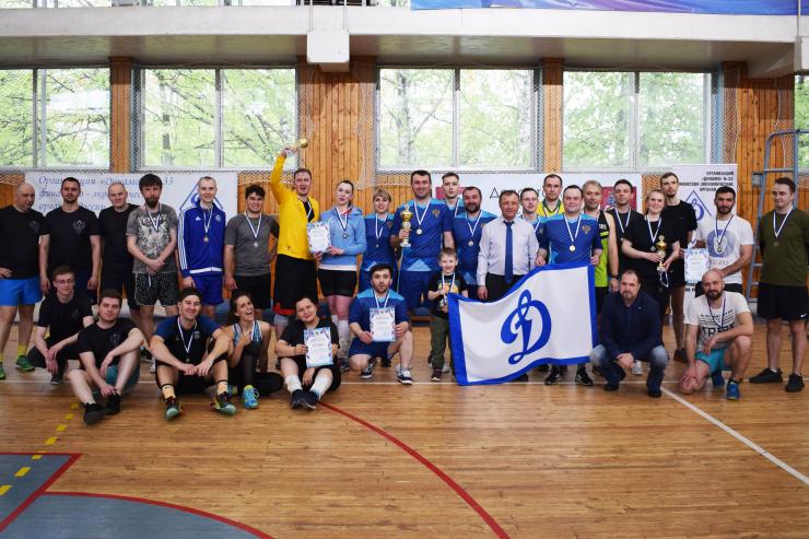 В Москве прошел турнир по волейболу среди динамовских коллективов Федерального казначейства 