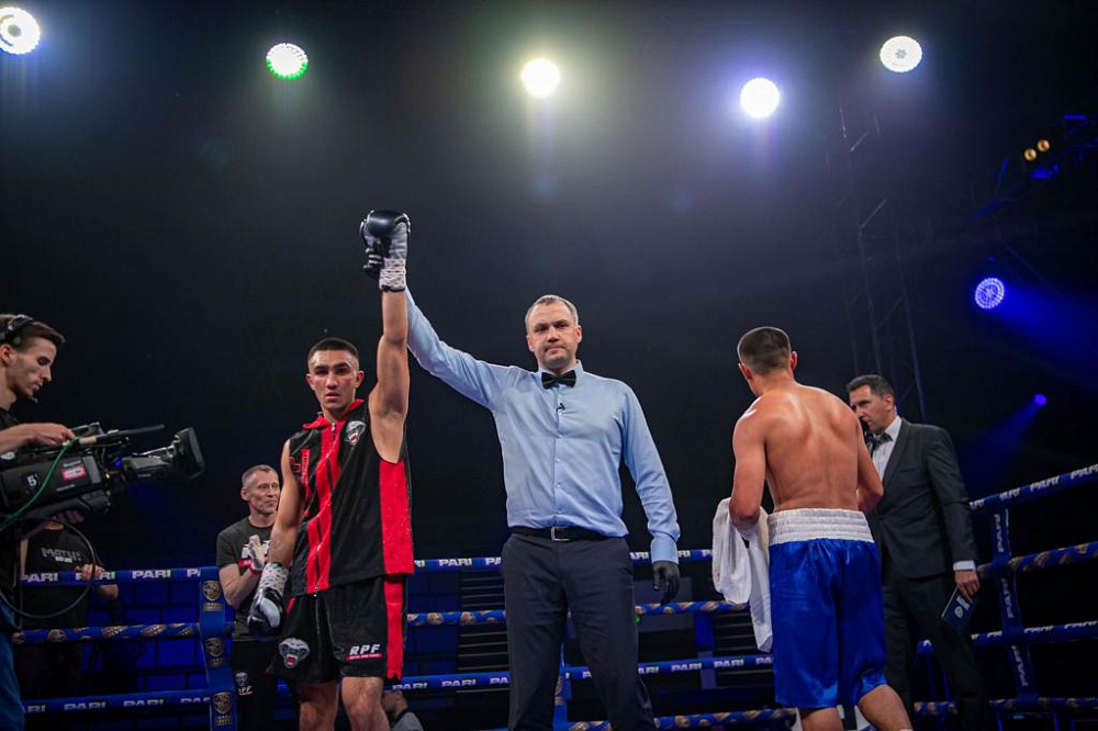 Татарстанский динамовец одержал победу в вечере профессионалов бокса «Держись и побеждай»