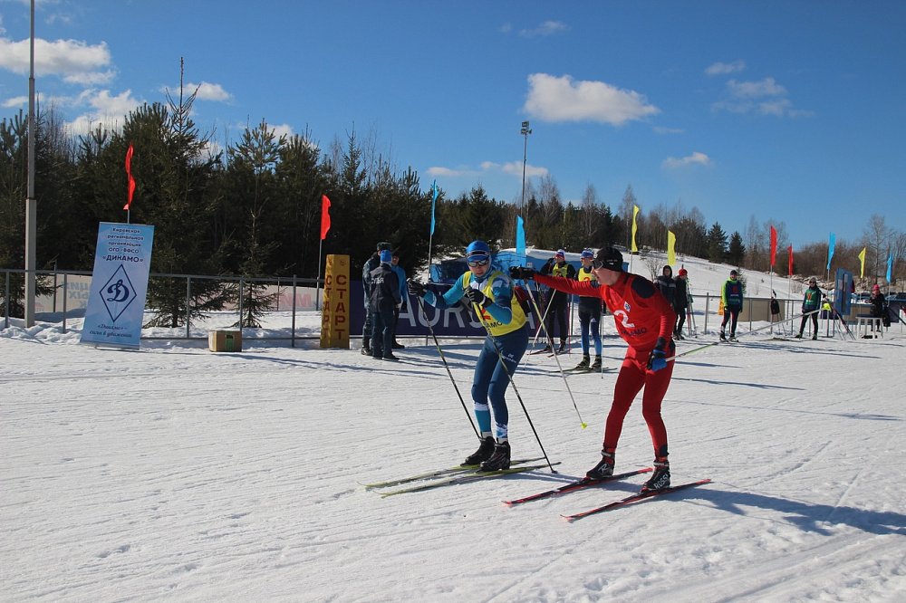 В Кирово-Чепецке прошли динамовские соревнования по лыжным гонкам