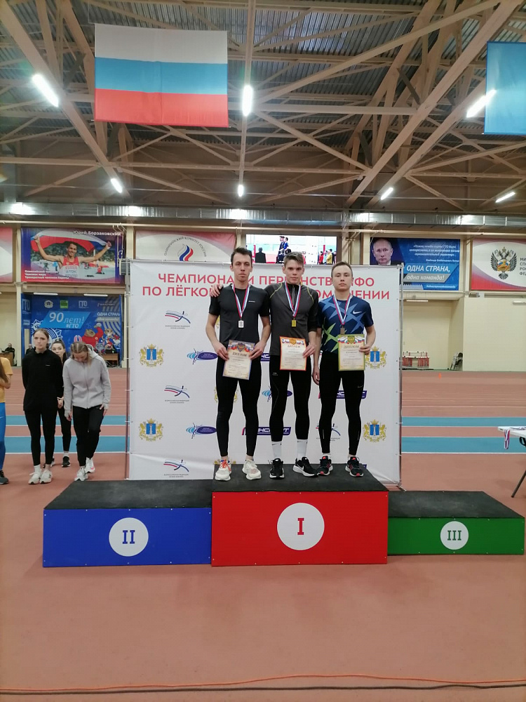  Татарстанские динамовцы завоевали золото и серебро на чемпионате ПФО по легкой атлетике