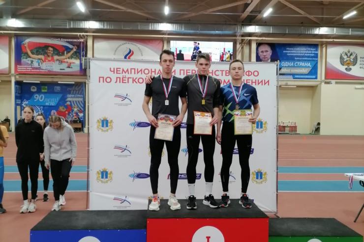  Татарстанские динамовцы завоевали золото и серебро на чемпионате ПФО по легкой атлетике