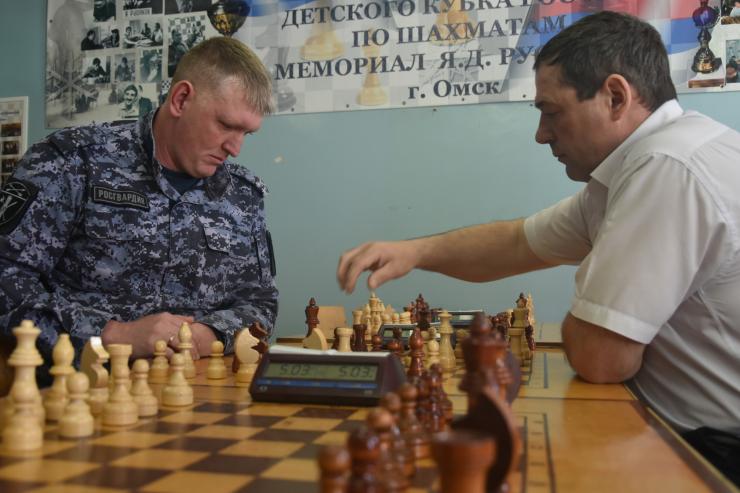 В Омске прошли динамовские соревнования по шахматам 