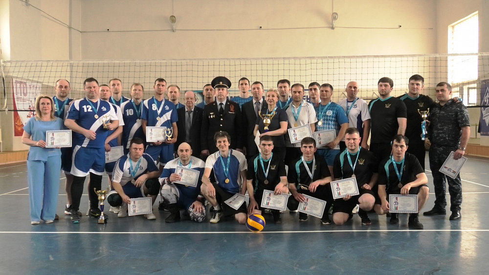 В Черкесске прошли динамовские соревнования по волейболу