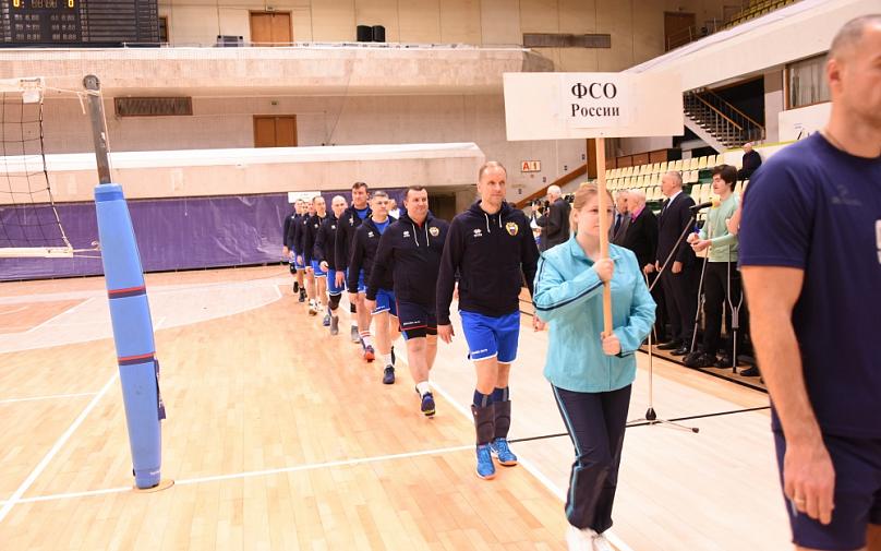 В Москве прошло Открытое первенство ФСБ России по волейболу среди ветеранов