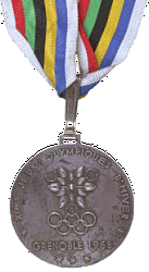 X Зимние Олимпийские игры - Серебряная медаль