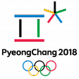 XXIII Зимние Олимпийские игры - логотип