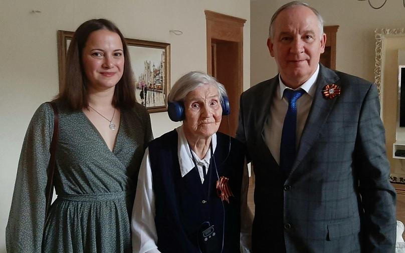 Руководство Общества «Динамо» поздравило ветеранов Великой Отечественной войны с 77-й годовщиной Великой Победы 