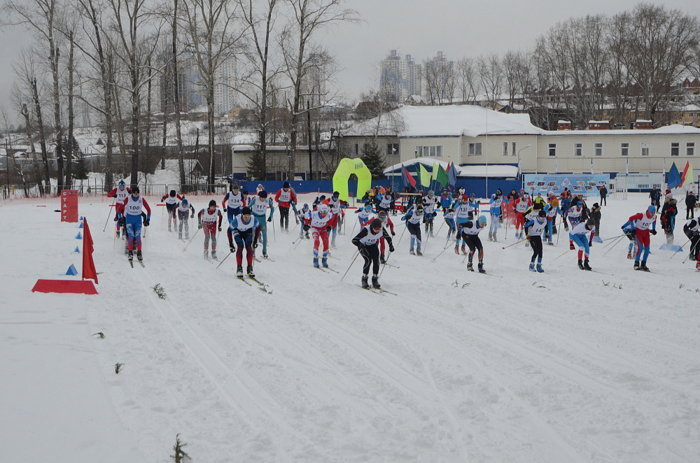 В Перми состоялось Открытое первенство «Юный динамовец» по лыжным гонкам