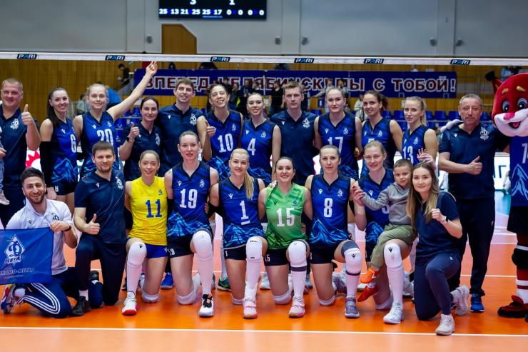 Волейболистки «Динамо-Метар» выиграли у «Липецка» в чемпионате России